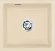 Zlewozmywaki - Zlewozmywak ceramiczny SYSTEMCERAM Mera 42 U Noblesse Korek automatyczny 5301 02 - miniaturka - grafika 1