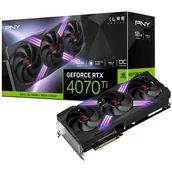 Karty graficzne - PNY GeForce RTX 4070 Ti XLR8 Gaming Verto 12GB OC DLSS 3 - miniaturka - grafika 1