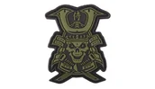 Odzież taktyczna i umundurowanie - 101 Inc. - Naszywka 3D - Samurai Skull - Zielony - miniaturka - grafika 1
