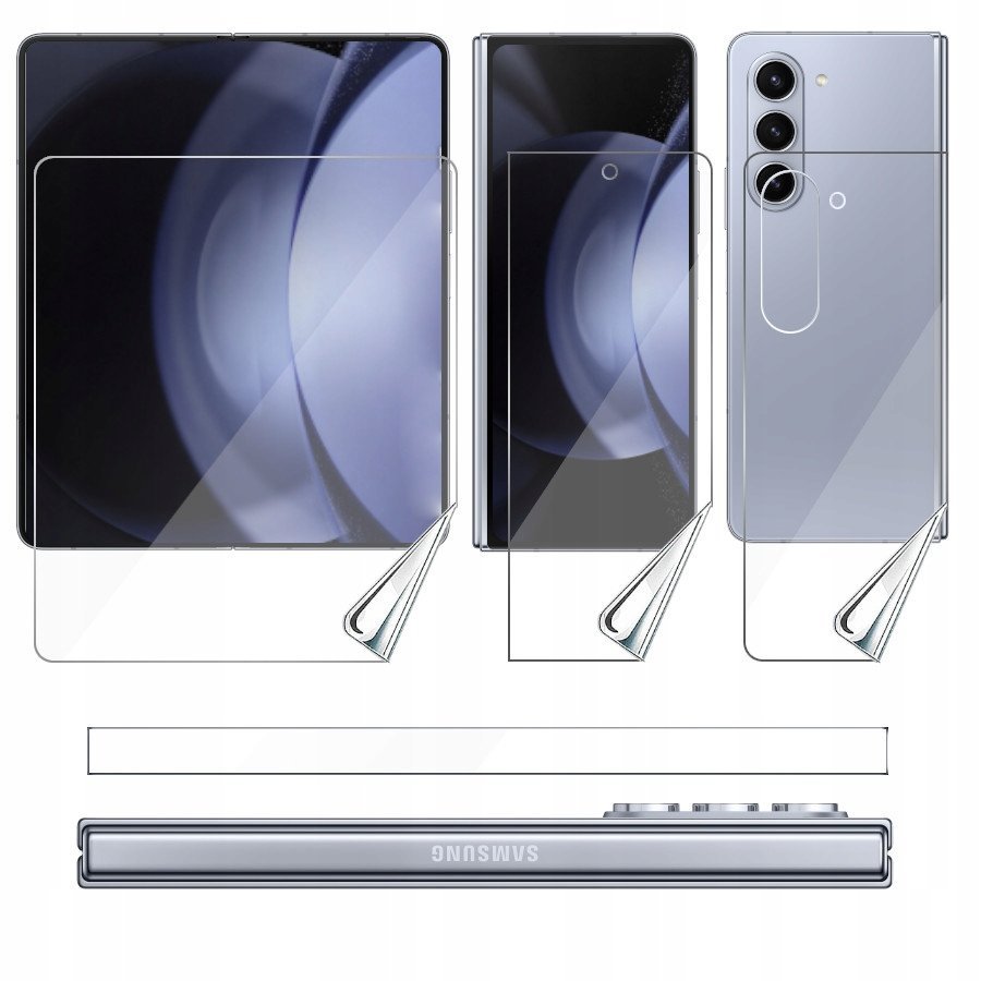 Folia ZESTAW HYDROŻEL x4 do Samsung Z Fold 5 5G