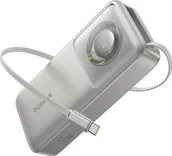 Powerbanki - Baseus Free2Pull 20000 mAh 65W USB-C szary - miniaturka - grafika 1