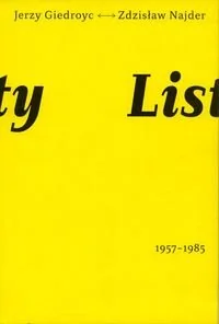 Listy 1957-1985. Jerzy Giedroyć - Pamiętniki, dzienniki, listy - miniaturka - grafika 1