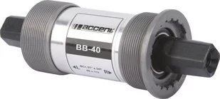 ACCENT Wkład suportu BB-40 czarny-srebrny / Rozmiar: 68 x 113 mm / Typ: BSA - Części rowerowe - miniaturka - grafika 1