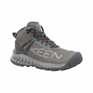 Buty trekkingowe damskie KEEN NXIS EVO MID WP - Buty trekkingowe damskie - miniaturka - grafika 7