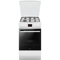 Kuchenki gazowo-elektryczne - Amica 510GEH3.33ZpTaDpA(W) PIZZA - miniaturka - grafika 1