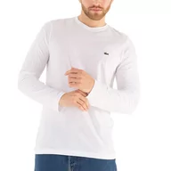 Koszulki męskie - Koszulka Lacoste Longsleeve TH2040-001 - biała - miniaturka - grafika 1