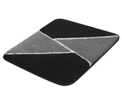 Dywaniki łazienkowe - Kleine Wolke Hailey Dywan kąpielowy czarny 55x 65 cm - miniaturka - grafika 1