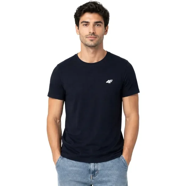 Koszulka Męska 4F Bawełniana T-Shirt Sportowy Treningowy na Co Dzień roz. S