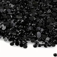 Ozdoby do paznokci - TEMU 1000/500 szt. 2/3/4 mm Okrągłe Kamienie z Płaskim Dnem – Brokatowe Kryształy do Manicure i Pedicure, DIY, Różnokolorowe Syntetyczne Kamienie - miniaturka - grafika 1