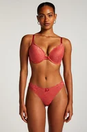 Majtki damskie - Hunkemöller Stringi Marine Czerwony - miniaturka - grafika 1