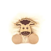 Zabawki kreatywne - Drewniana owca pomponik - zrób to sam - miniaturka - grafika 1