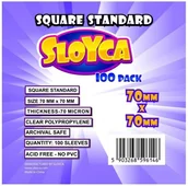 Akcesoria do gier planszowych - SLOYCA Koszulki Square Standard 70x70mm (100szt) - miniaturka - grafika 1