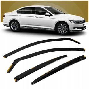 Owiewki szyb bocznych Heko do Vw Passat B8 2014-2023 Sedan 4 szt. - Akcesoria motoryzacyjne - miniaturka - grafika 1