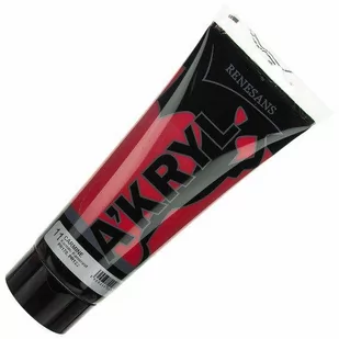 Farba Akrylowa Renesans 11 Karmin 200 Ml - Farby i media malarskie - miniaturka - grafika 1