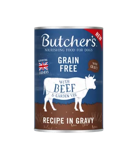 BUTCHER'S Original Recipe in Gravy, kawałki z wołowiną w sosie 24x400g - Mokra karma dla psów - miniaturka - grafika 2