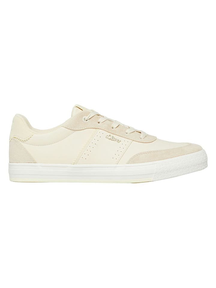 s.Oliver Sneakersy w kolorze kremowym