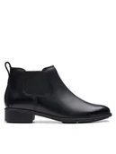 Botki damskie - Clarks Sztyblety Havisham Top 26178715 Czarny - miniaturka - grafika 1