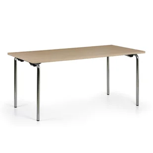 Składany stół SPOT, 1600 x 800, brzoza - Stoły i stoliki do biura - miniaturka - grafika 1