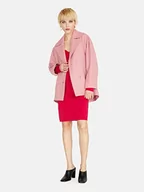 Sukienki - Sisley Sukienka damska 11APMV00B, czerwona 39C, M, Czerwony 39c, M - miniaturka - grafika 1