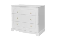Komody dla dzieci - Komoda biała Royal Timeless White - miniaturka - grafika 1