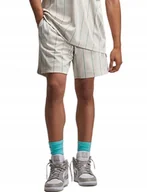Spodenki męskie - Spodenki Nike Air Jordan Essentials białe w paski DM1357-104 r. S - miniaturka - grafika 1