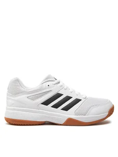 adidas Buty Speedcourt Indoor IE8032 Biały - Buty sportowe męskie - miniaturka - grafika 1