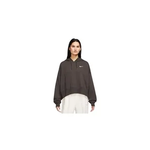 Nike W NSW Jrsy OS Po Hoodie Długa koszulka damska - Koszulki i topy damskie - miniaturka - grafika 1