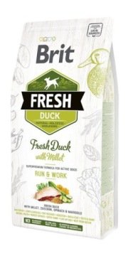Brit Fresh Duck with Millet Active Run & Work 2,5 kg