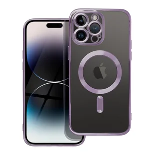 Futerał Electro Mag Cover do IPHONE 14 PRO MAX fioletowy - Etui i futerały do telefonów - miniaturka - grafika 1