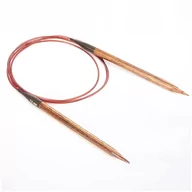 Pasmanteria - druty drewniane na żyłce 60 6,00 KNITPRO GINGER - miniaturka - grafika 1