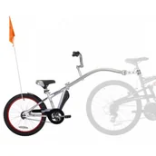 Przyczepki rowerowe - WeeRide e Przyczepka Rowerowa Co-Pilot Srebrny + Darmowy Transport! - miniaturka - grafika 1