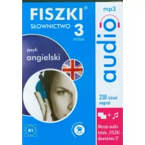 Cztery Głowy Język angielski Słownictwo 3 Fiszki audio CD MP3 Praca Zbiorowa - Audiobooki do nauki języków - miniaturka - grafika 1