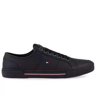 Buty Tommy Hilfiger Core Corporate Vulc FM0FM04561-BDS - czarne - Buty sportowe męskie - miniaturka - grafika 1