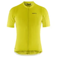 Bluzy sportowe męskie - Męska koszulka kolarska Craft ADV Endur Rozmiar: XXL / Kolor: żółty - miniaturka - grafika 1