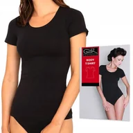 Koszulki i topy damskie - Koszulka damska bezszwowa GATTA T-SHIRT - M - miniaturka - grafika 1