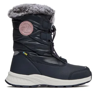 Śniegowce ZigZag Rasbell Kids Boot WP Z234111 Niebieski - Buty dla dziewczynek - miniaturka - grafika 1