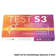 Akcesoria medyczne - Test antygenowy S3 wykrywający choroby intymne (Biotech) - miniaturka - grafika 1