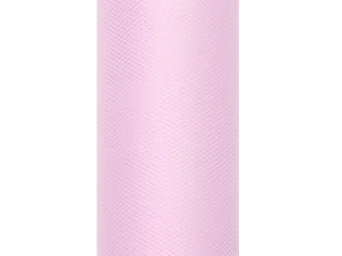 PartyDeco Tiul gładki, różowy jasny pastel, 0,15 x 9 m TIU15-081J - Pasmanteria PartyDeco Tiul gładki, różowy jasny pastel, 0,15 x 9 m TIU15-081J - Pasmanteria - miniaturka - grafika 2