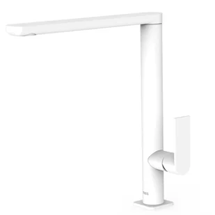 Bateria umywalkowa nablatowa Tres Loft biały mat 20020503BM - Baterie umywalkowe - miniaturka - grafika 1