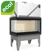 Wkłady kominkowe - Wkład kominkowy UNIFLAM 860 DURO lewa boczna szyba ref. 837-026 - miniaturka - grafika 1