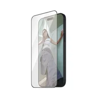 Etui i futerały do telefonów - PanzerGlass SAFE. by Screen Protection w. Black Frame iPhone 16 Pro Ultra-Wide Fit Przezroczysta ochrona ekranu Apple 1 szt. - miniaturka - grafika 1
