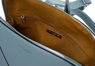 Plecaki - Nowoczesny plecak damski z eko skóry z ciekawym zdobieniem David Jones - miniaturka - grafika 1