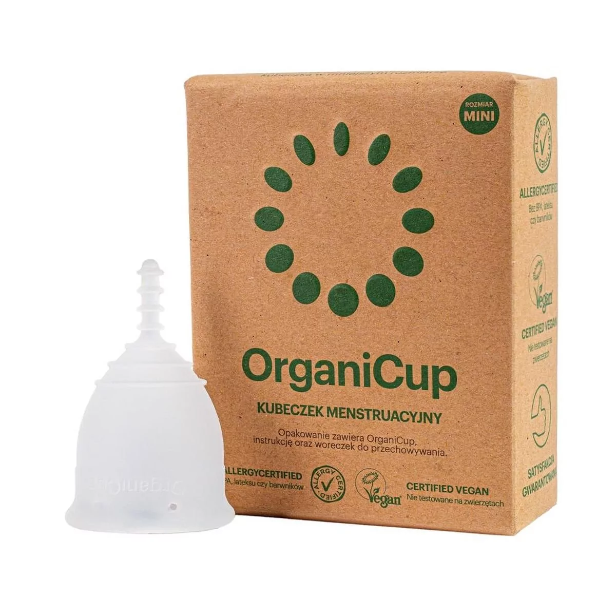 OrganiCup OrganiCup Menstrual Cup kubeczek menstruacyjny Size Mini