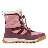 Buty dla dziewczynek - Śniegowce Sorel Youth Whitney™ II Plus Lace Wp 2088591627 Różowy - miniaturka - grafika 1