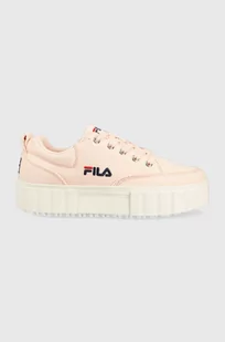 Fila tenisówki Sandblast damskie kolor pomarańczowy - Trampki damskie - miniaturka - grafika 1