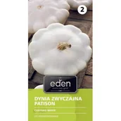 Nasiona i cebule - Patison Custard White 2 g Eden - miniaturka - grafika 1