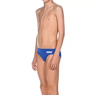 Kąpielówki dla chłopców - ARENA Spodenki kąpielowe dla chłopców Solid Brief Jr Training niebieski niebieski (królewski błękit/biały) 2-3 - miniaturka - grafika 1