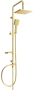 Mexen X45 kolumna prysznicowa, złota - 798454591-50 - Zestawy prysznicowe - miniaturka - grafika 1