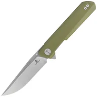 Noże - Nóż składany Bestechman Dundee OD Green G10, Stonewash  / Satin D2 by Ostap Hel (BMK01B) - miniaturka - grafika 1