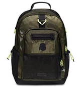 Plecaki - Invicta Plecak - FREEACT CAMO, Zielony - Kieszeń PC 15,6'' - Podróże i wypoczynek - 29 LT - dla mężczyzn kobiet - 100% z recyklingu, Wojskowy zielony, Taglia unica, Casual - miniaturka - grafika 1